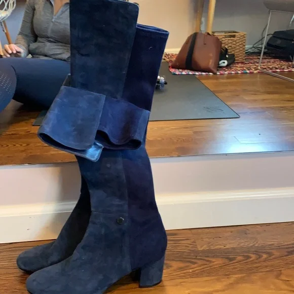 Karl Lagerfeld suede boots s-l400.jpg main image 2